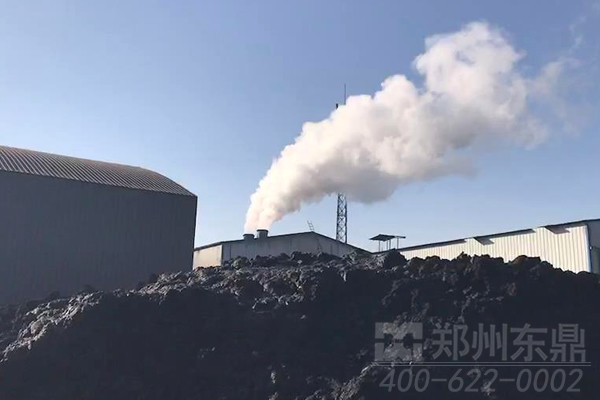 山西凱勝德大型煤泥烘干機項目生產視頻